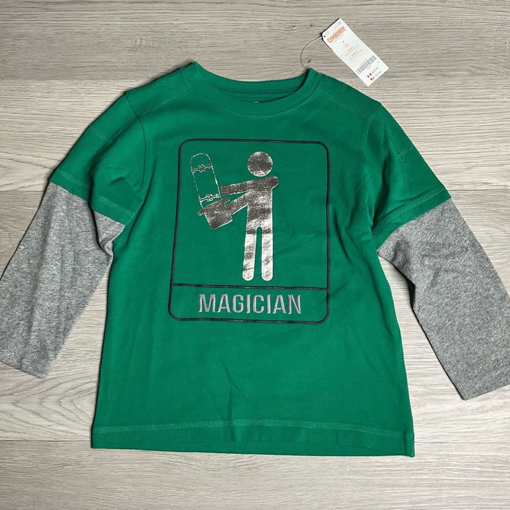 GYMBOREE‎ Mr. MAGICIAN Long Sleeve Magician Size 4 Boys NWT